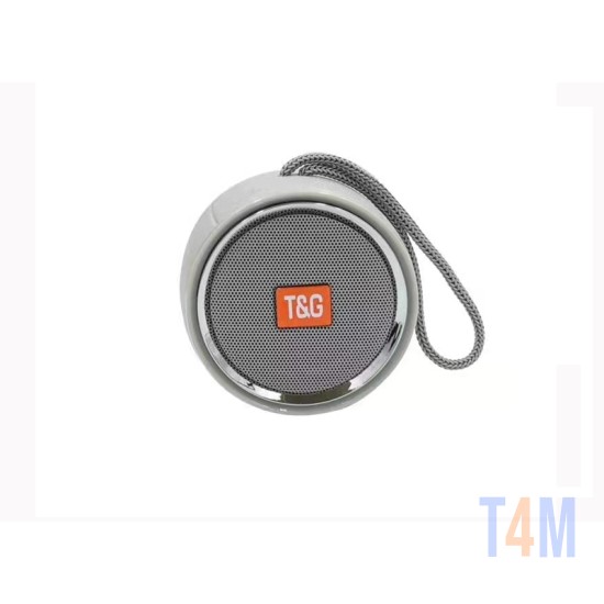 MINI ALTAVOZ PORTÁTIL TG-536 T&G GRIS